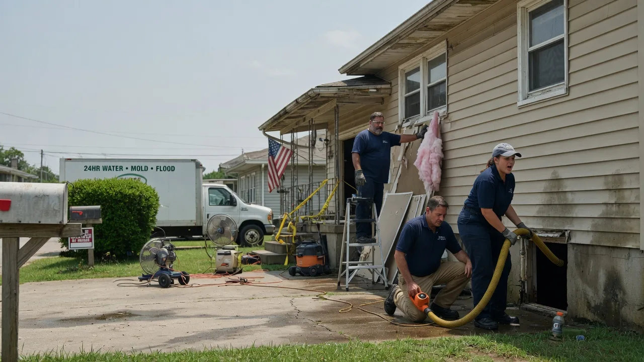 Water Damage Repair in Hilltown, PA near me